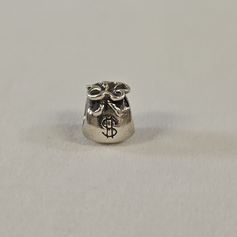 Pandora Sterling Silver Money Bag Charm Bead 790332